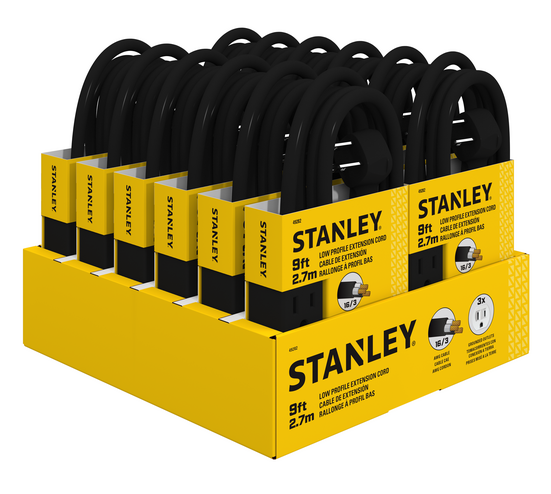 Stanley Low Profile Indoor Extension Cord